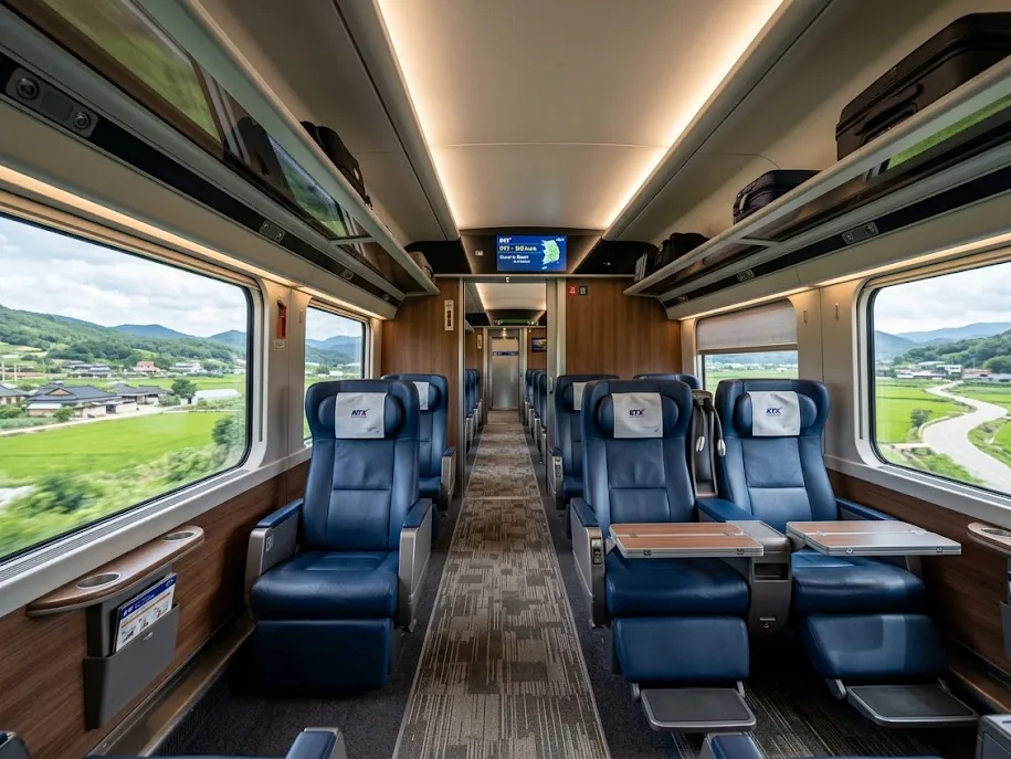 KTX первым классом